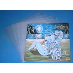 LP Maxi Single Schutzhüllen für Vinyl Schallplatten 325x325 mm Typ 150 12 Zoll transparent Sleeve