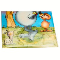 Schutzhülle DIN lang, 116 x 225 mm + 30 mm Klappe mit K