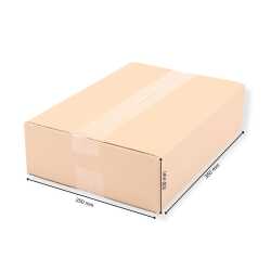 350 x 250 x 100 mm Karton 1-wellig 1.02 B-Welle 25 Stück