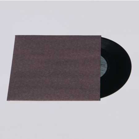 12 Zoll LP Premium Innenhüllen anthrazit/schwarz Maxi Single Vinyl Schallplatten ohne Mittelloch edles 80 g Papier 10 Stück