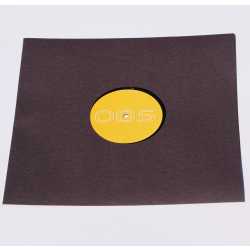12 Zoll LP Premium Innenhüllen anthrazit/schwarz Maxi Single Vinyl Schallplatten ungefüttert 80 g Papier