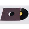 12 Zoll LP Premium Innenhüllen anthrazit/schwarz Maxi Single Vinyl Schallplatten ungefüttert 80 g Papier