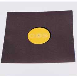 12 Zoll LP Premium Innenhüllen anthrazit/schwarz Maxi Single Vinyl Schallplatten ungefüttert edles 80 g Papier 50 Stück