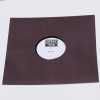 12 Zoll LP Premium Innenhüllen anthrazit/schwarz Maxi Single Vinyl Schallplatten ungefüttert edles 80 g Papier 600 Stück