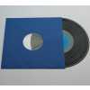 Blaue Innenhüllen für Langspielplatten Maxi Single Vinyl Schallplatten 309x301/304 mm gefüttert 80 g Premium Papier