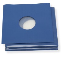 Blaue Innenhüllen für Langspielplatten Maxi Single