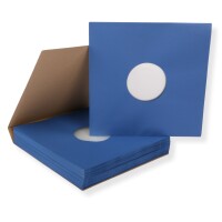Blaue Innenhüllen für Langspielplatten Maxi Single