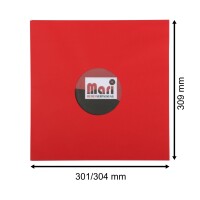 Rote Innenhüllen für LP Maxi Single Vinyl Schallpl
