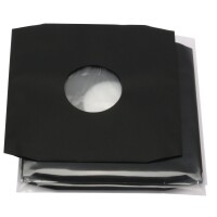 Schwarze Innenhüllen für LP Maxi Single Vinyl Scha