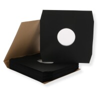 Schwarze Innenhüllen für LP Maxi Single Vinyl Scha