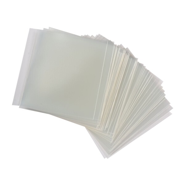 Produktbild von 300 Stück Premium Single Schutzhüllen – Hochtransparent, 185x185 Mm (7 Zoll) Für Sammelalben & Dokumente