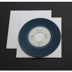 Single Deluxe Ersatz Cover 180x180 mm weiß für Vinyl Schallplatten 300 g Karton ohne Mittelloch 10 Stück