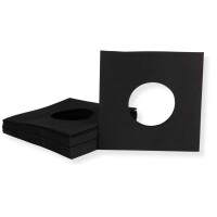 Single 7 Zoll Premium anthrazit/schwarz Innenhüllen 180