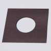 Single 7 Zoll Premium anthrazit/schwarz Innenhüllen 180 x 180 mm für Vinyl Schallplatten ungefüttert 80 g Papier mit Innenloch 50 Stück