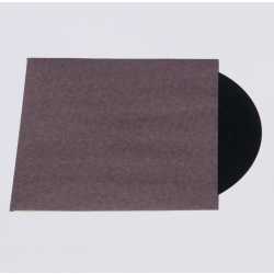 Single 7 Zoll Premium anthrazit/schwarz Innenhüllen 180 x 180 mm für Vinyl Schallplatten ungefüttert 80 g Papier ohne Innenloch 100 Stück
