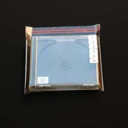 PlayStation 1 Schutzhüllen glasklar PS1 mit Klappe und Verschluss 100 Stück