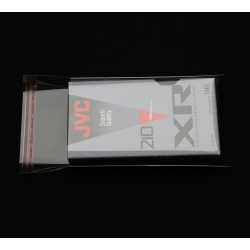 VHS Video Kassetten Schutzhüllen aus hochtransparenten Folie für das Format 105 x 200 x 29 mm 100 Stück