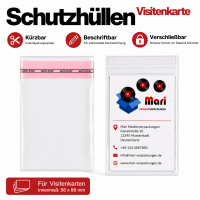 Schutzhülle Visitenkartenformat, 56 gallery