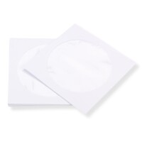 Deluxe Papier CD/DVD/Blu-ray Hüllen mit Fenster und Kla