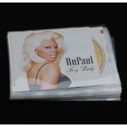 Unzerbrechliche CD/DVD/Blu-ray Hüllen aus glasklarer Folie 125x150 mm 200 Stück