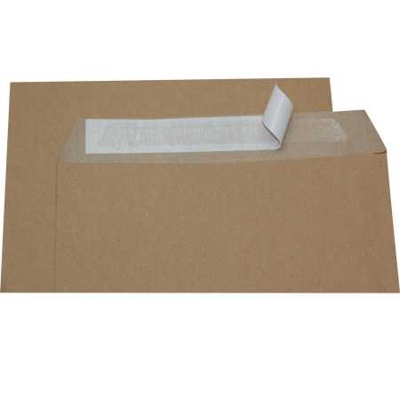 Versandtaschen DIN E4 braun 110 g Kuvert 280 x 400 mm haftklebend Briefumschläge HK Briefhüllen für Fotos, Bilder, Urkunden, Dokumente 100 Stück