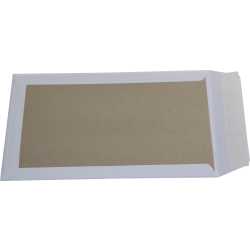 C4 Papprückwand Versandtaschen weiß 120 g Kuvert haftklebend Briefumschläge HK Briefhüllen