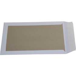 C4 Papprückwand Versandtaschen weiß 120 g Kuvert haftklebend Briefumschläge HK Briefhüllen 300 Stück