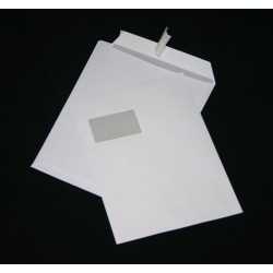 Versandtaschen DIN A4 C4 weiß mit Fenster Briefumschläge Kuvert HK 100 Stück