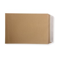 Versandtaschen extra stark 120 g DIN C4 braun ohne Fenster, 