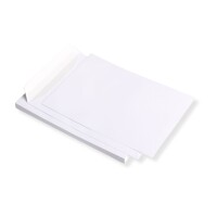 Versandtaschen stark 120 g DIN C4 weiß ohne Fenster,ha