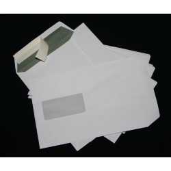 Versandtaschen DIN A5 C5 weiß mit Fenster Briefumschläge Kuvert HK 100 Stück