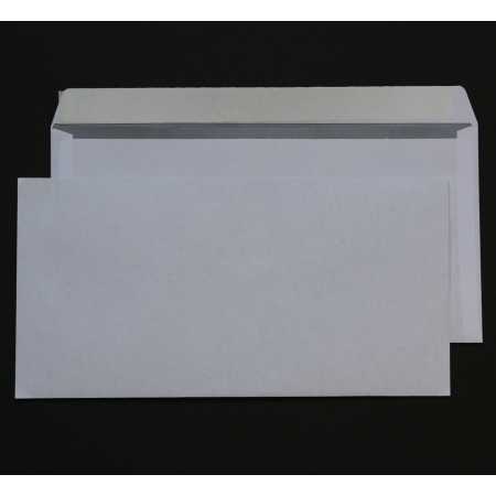Briefumschläge DIN Lang ohne Fenster 110 x 220 mm weiß HK Versandtaschen Kuvert 50 Stück