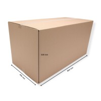 Faltkarton 1000 x 500 x 500 mm / Maximalmaß DPD 6