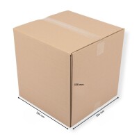 Faltkarton 400 x 400 x 400 mm / Europaletten Modulmaß 
