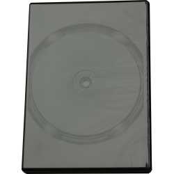 Premium CD DVD Hüllen 1-fach schwarz 14 mm einfach Box