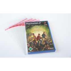 Folienschutzhüllen für Playstation 2 Spiele 25 Stück