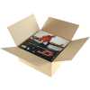 LP 12 Zoll Versandkarton für 1-40 St. Vinyls 330x330x150 mm Maxi Schallplatten stark