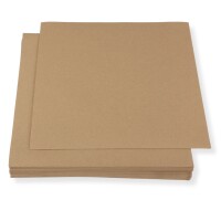 LP Schutzhüllen aus Papier 325x325 mm braun 4
