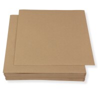LP Schutzhüllen aus Papier 325x325 mm braun 5