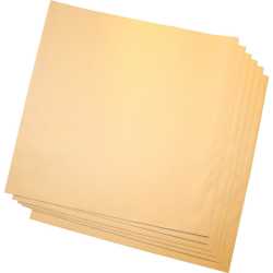 LP Schutzhüllen aus Papier 325x325 mm braun 25 Stück