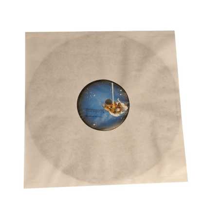 Cremefarbene Innenhüllen für 12 Zoll LP Vinyl Schallplatten 301x304/309 mm gefüttert 70 gr.
