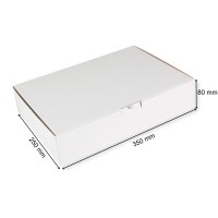 Versandkarton "DHL Kleinpaket" 350 x 250 x 80 mm, 